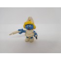 Figura pvc de Pitufina enfermera. Bootleg.