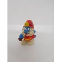 Figura pvc de Papa pitufo Santa Claus. Bootleg.