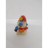 Figura pvc de Papa pitufo Santa Claus. Bootleg.