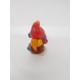 Figura pvc de Papa pitufo Santa Claus. Bootleg.