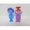 Lote de 2 figuras de Los Lunnis. Lunis.