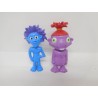 Lote de 2 figuras de Los Lunnis. Lunis.