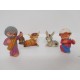 Figuras Sagrada Familia Cabezones Pech. Versión figura pequeña. Años 60.