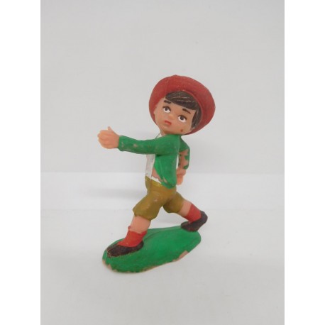 Figura Cabezón Cabezones Pech. Versión figura grande 8 cm. Años 60.