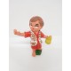 Figura Cabezón Cabezones Pech. Versión figura grande 8 cm. Años 60.