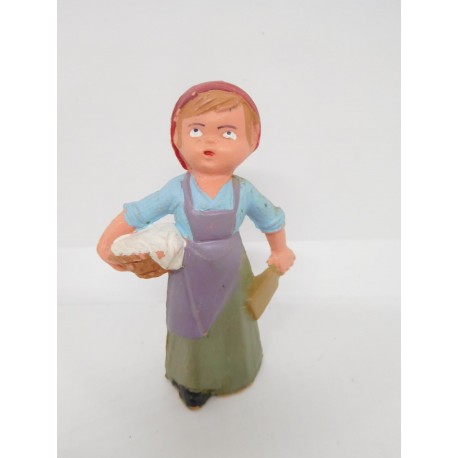 Figura Cabezón Cabezones Pech. Versión figura grande 8 cm. Años 60.