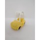 Pieza complemento Pin y Pon años 80.  Coche de policía con cubierta.