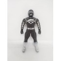 Figura Power Ranger negro. Bootleg.