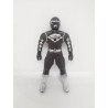 Figura Power Ranger negro. Bootleg.