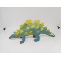 Dinosaurio en goma gran tamaño. Estegosaurio en goma.