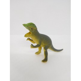 Figura dinosaurio en plástico blando. Dilophosaurus.