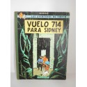 Tebeo Comic Tintín Vuelo 714 para Sidney. Primera edición 1969. Ed. Juventud.