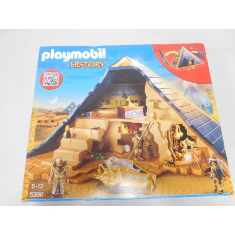 Caja Playmobil ref 5386 Historia Pirámide de Egipto. Descatalogada.