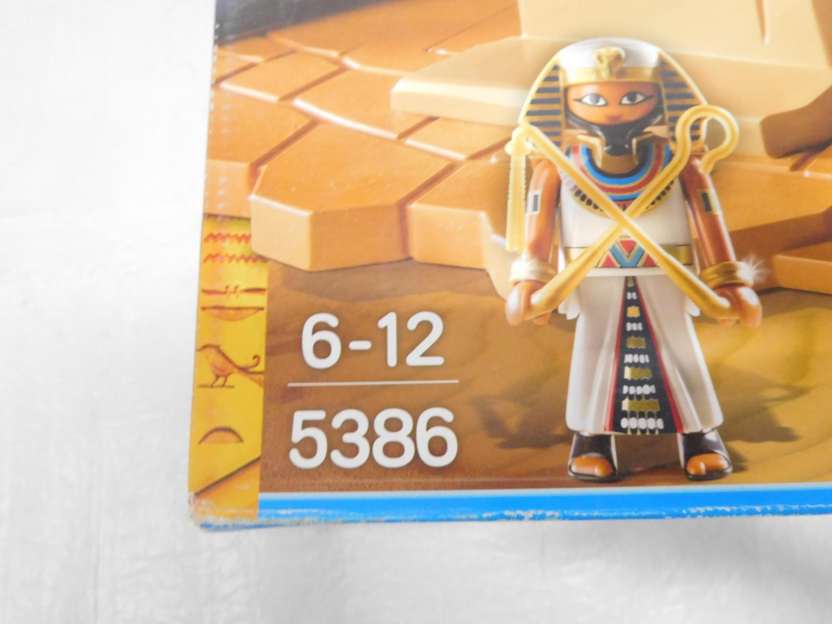 PLAYMOBIL FIGURA FARAON Arquero Egipcio Egipcia Egipcios Ref 4244
