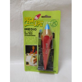 Pega lapiz pegalapiz años 80 de Imedio en diferentes colores. Magnifico objeto publicitario.