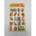 Pegatinas editorial Roma Hanna Barbera años 80. Scooby Doo. Número 9. Año 1985.