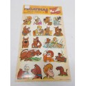 Pegatinas editorial Roma Hanna Barbera años 80. Scooby Doo. Número 6. Año 1985.