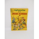 Reglamento. Instrucciones Juegos Reunidos años 50-60.