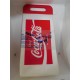 Bolsa para enfriar hasta 8h, con publicidad de Coca Cola antigua. Ideal para latas. Años 80.