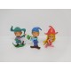 Figuras pvc serie Belfy y Lillibit. Años 80. Fabricado por Tatsunoko. Ultima unidad.