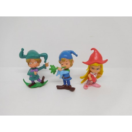 Figuras pvc serie Belfy y Lillibit. Años 80. Fabricado por Tatsunoko. Ultima unidad.