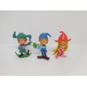 Figuras pvc serie Belfy y Lillibit. Años 80. Fabricado por Tatsunoko. Ultima unidad.