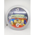 Reloj de pared de los Simpson. Original. Funcionando. 2002.