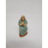 Figura Belén en barro. Cacharrería Murciana. Siglo XIX. Una joya.