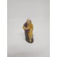 Figura Belén en barro. Cacharrería Murciana. Siglo XIX. Una joya.
