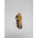 Figura Belén en barro. Cacharrería Murciana. Siglo XIX. Una joya.