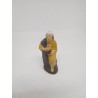 Figura Belén en barro. Cacharrería Murciana. Siglo XIX. Una joya.
