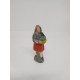Figura Belén en barro. Cacharrería Murciana. Siglo XIX. Una joya.