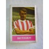 Caja de cerillas con jugador de futbol Betzuen del Atletic de Bilbao