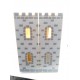 Castillo en madera, desplegable Melissa & Doug. Ideal para soldados medievales jecsan reamsa