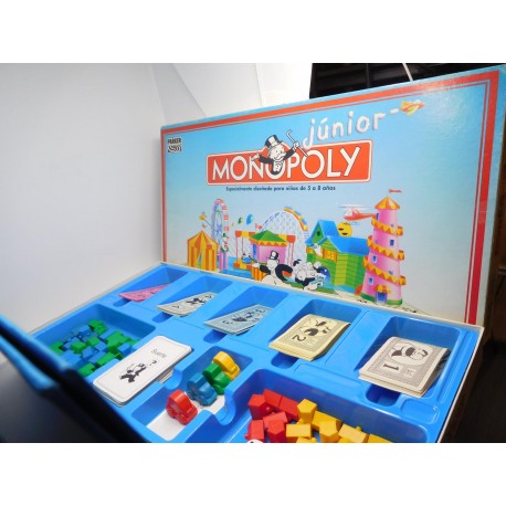 Juego Monopoly Junior. Parker. 1992. Difícil. Completo.