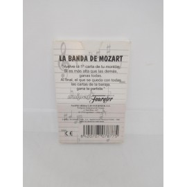 Baraja de cartas infantiles La Banda de Mozart. Fornier. Años 90.