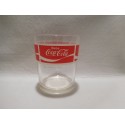 Vaso publicidad Cocacola años 80.
