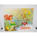 Bonita Lámina Poster para enmarcar original años 90. Ed. Beascoa. 1993. Disney. La Sirenita 1.