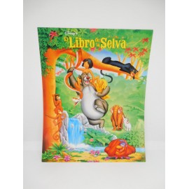 Bonita Lámina Poster para enmarcar original años 90. Ed. Beascoa. 1993. Disney. Libro de la selva 2. 