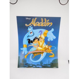 Bonita Lámina Poster para enmarcar original años 90. Ed. Beascoa. 1993. Disney. Aladdin 2. 