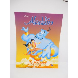 Bonita Lámina Poster para enmarcar original años 90. Ed. Beascoa. 1993. Disney. Aladdin 3.