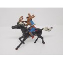Bonito Indio a caballo gran tamaño. Reigon. Comansi. Jecsan. Años 70.