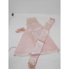 Vestido conjunto Puesta de Largo de Nancy con estola y bolso. Original años 70