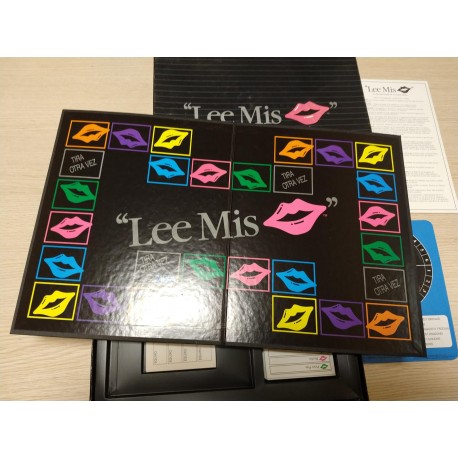 Juego de mesa Lee mis Labios. Diset. Completo en buen estado. Años 90.