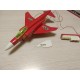 Avión Caza Phantom II de Sanchis. Funcionando y con caja. Cabledirigido. Primera versión.