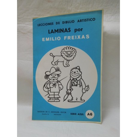 Laminas de dibujo Emilio Freixas. Numero A6. Nuevas.