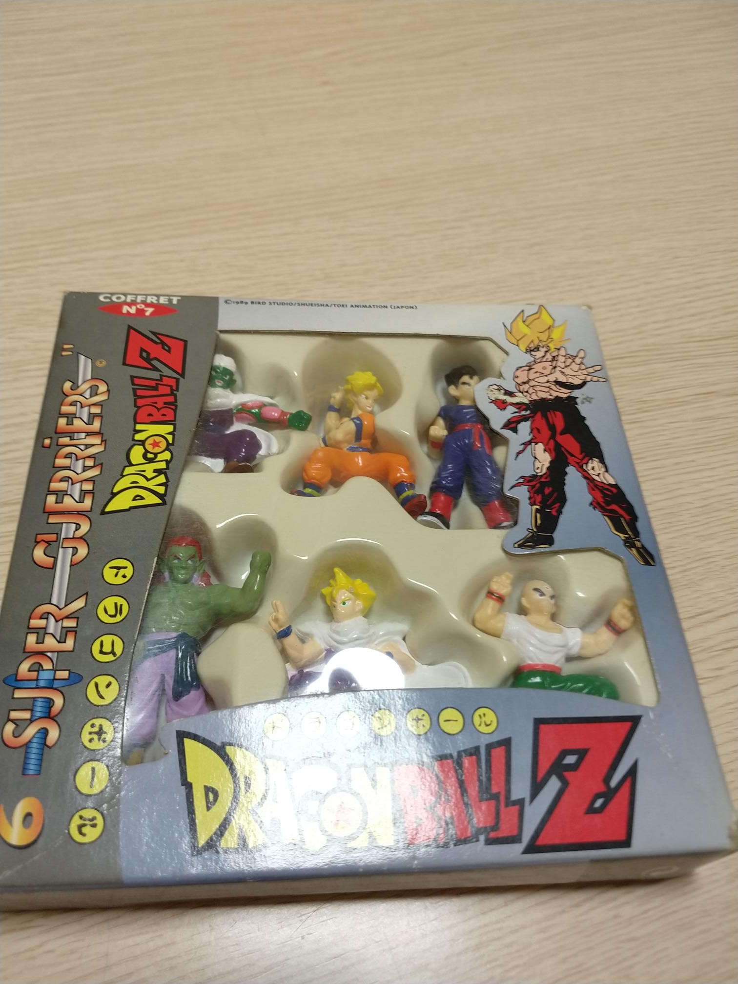 Vintage AB 1989 DBZ Dragon Ball Z Figure Super Guerrier