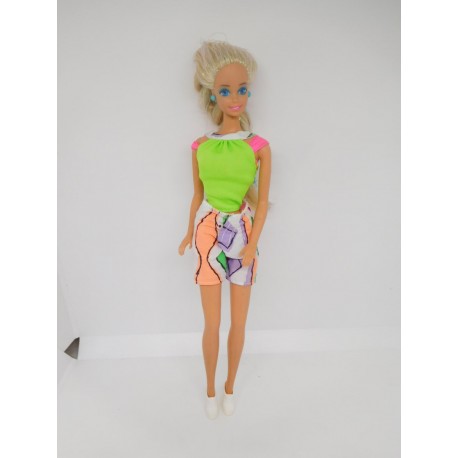 Muñeca Barbie años 80. Mattel Congost España. Ref 5