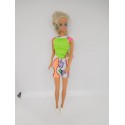 Muñeca Barbie años 80. Mattel Congost España. Ref 5