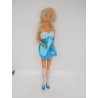 Muñeca Barbie años 80 . Mattel Malasia. Ref 8